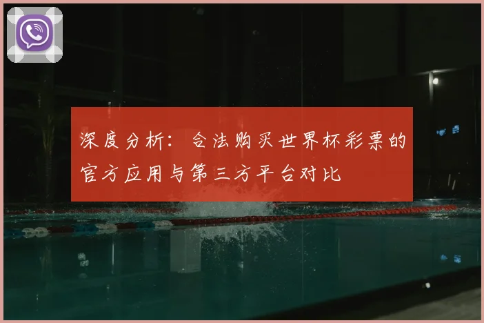 深度分析：合法购买世界杯彩票的官方应用与第三方平台对比